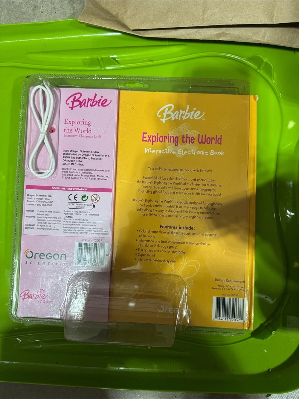 Barbie Interactive Exploring the World Electronic Book - Pink & White